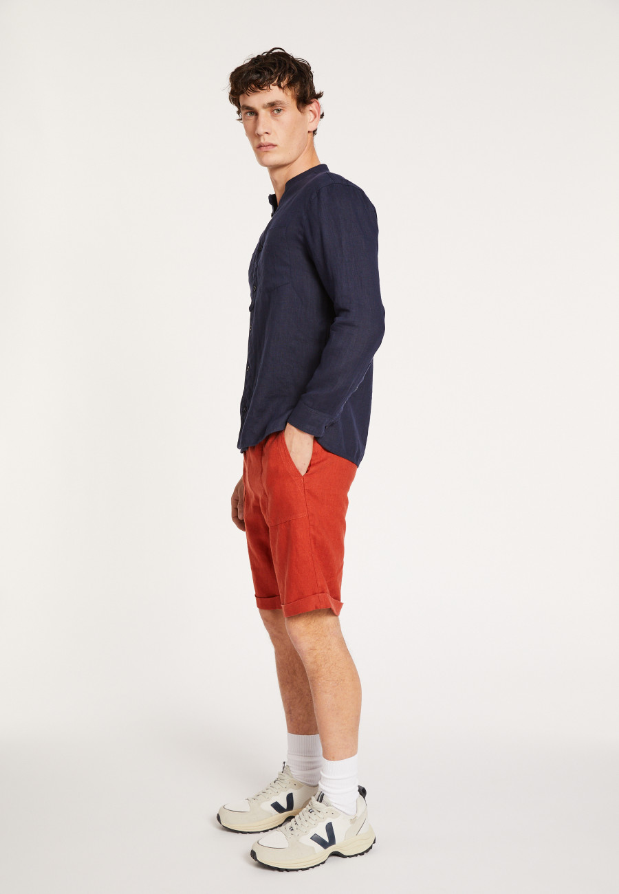Chemise en lin col tunisien - Dean