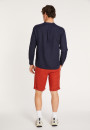 Linen shirt with tunisian collar - Dean