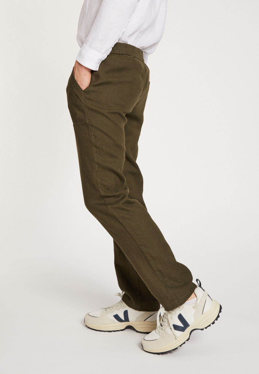 Linen pocket pants - Dimitri