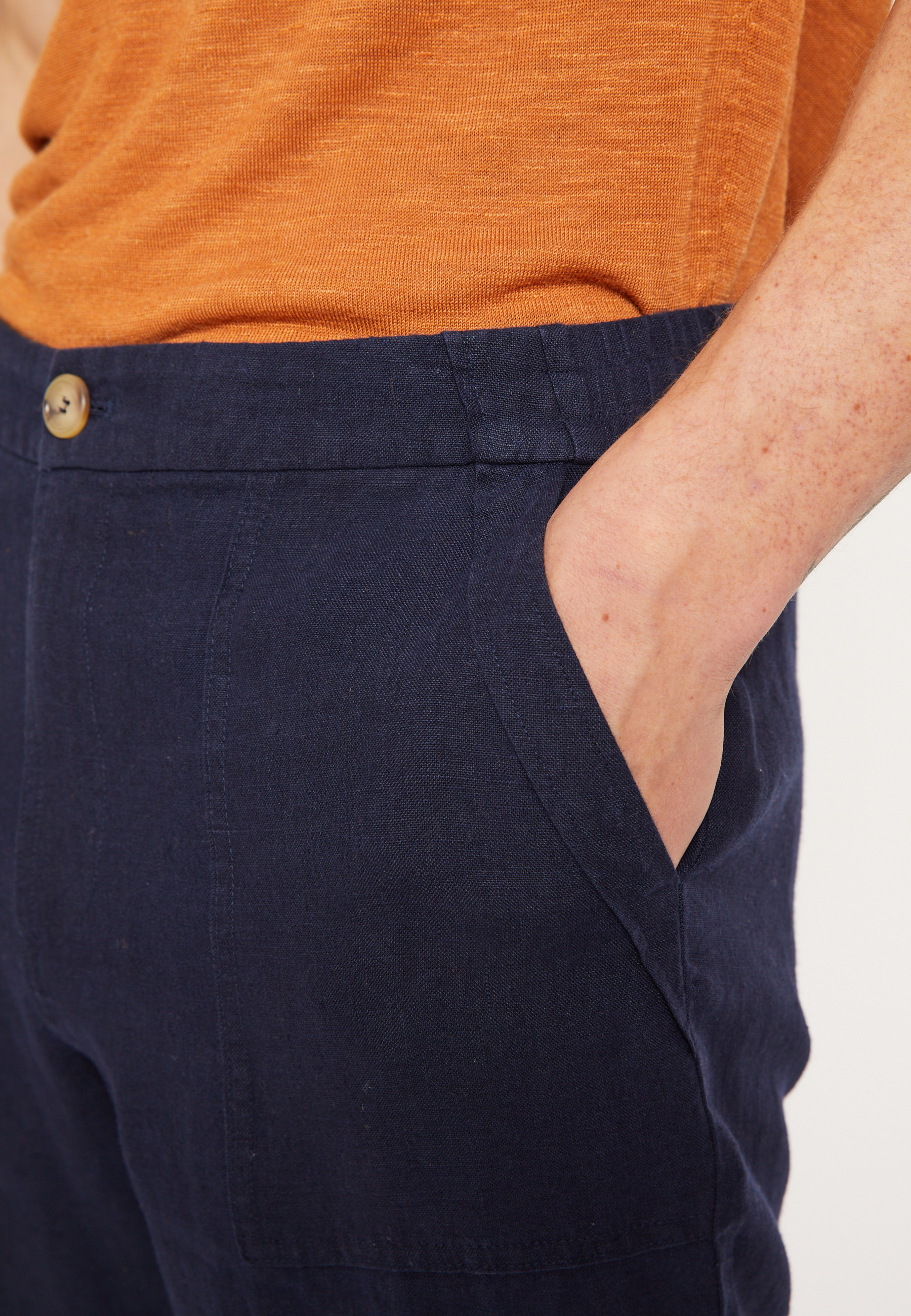Linen pocket pants - Dimitri