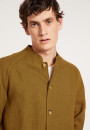 Veste boutonnée en lin avec poches - Dallas 8032 bronze - 46 Marron clair