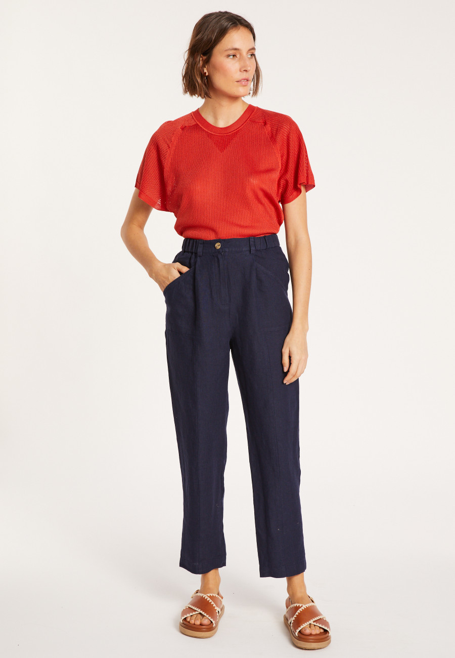 Pantalon à poches en lin - Victoire