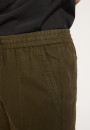 Short à poches en lin - Diego 8051 cactus - 83 Kaki