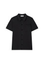 Chemise manches courtes en coton brossé - Dominique