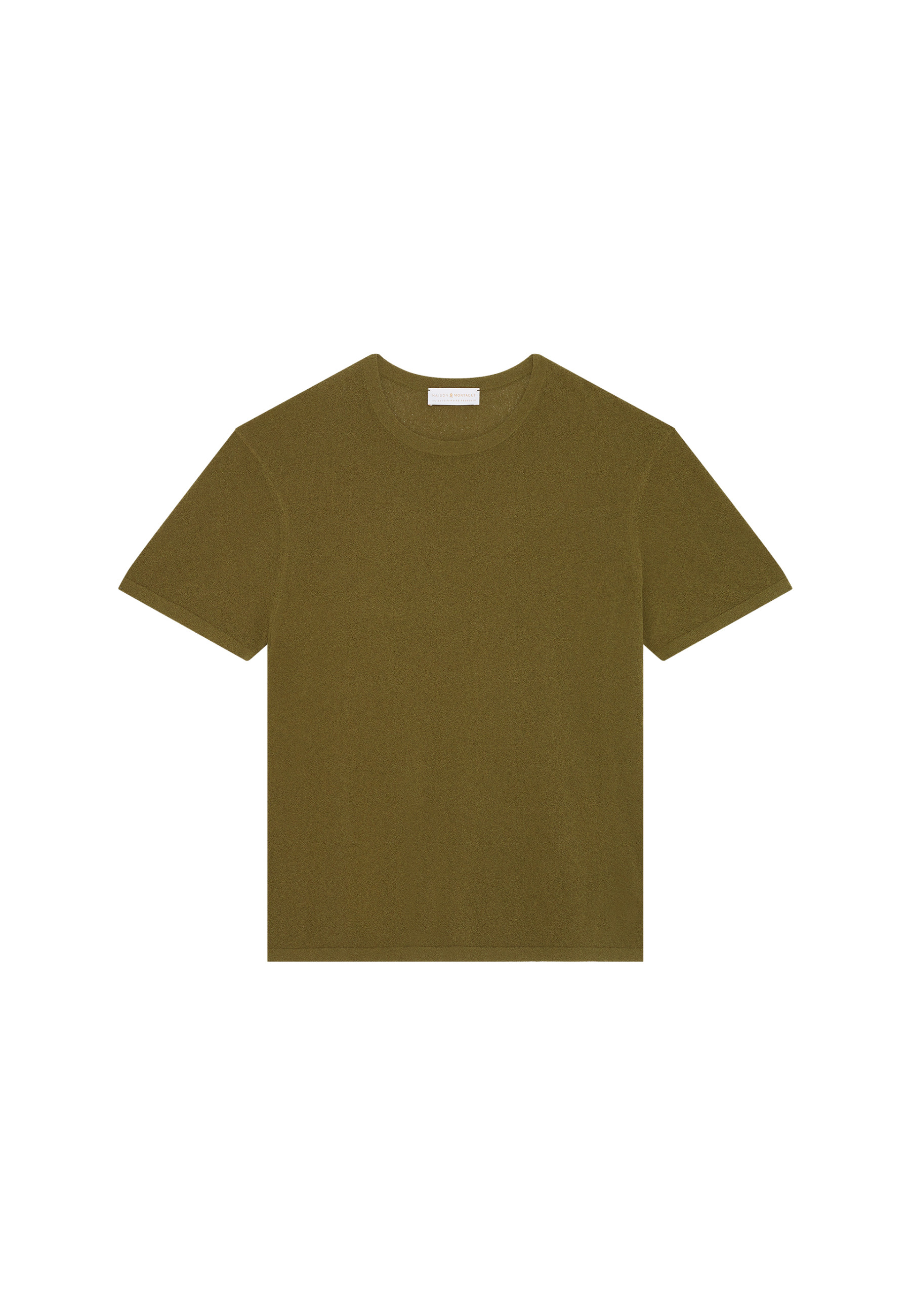 T-shirt col rond en coton brossé - Don 8091 lilas - 17 Violet