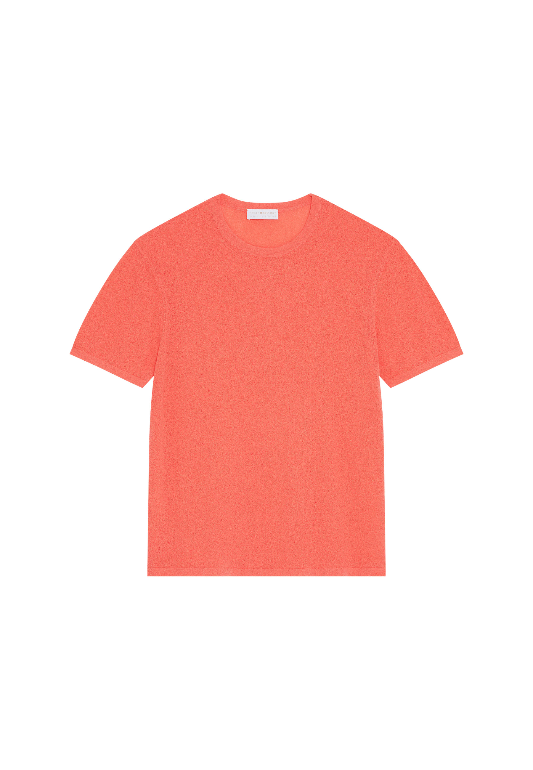 Brushed cotton round neck T-shirt - Don