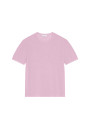 T-shirt col rond en coton brossé - Don 8091 lilas - 17 Violet