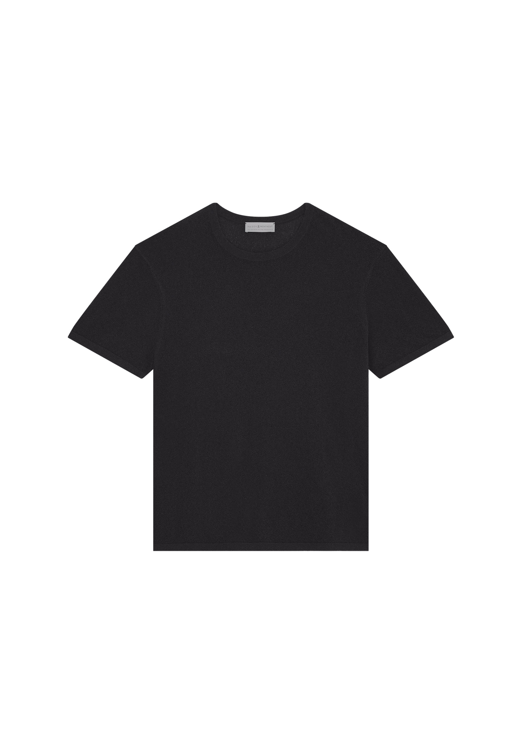 Brushed cotton round neck T-shirt - Don