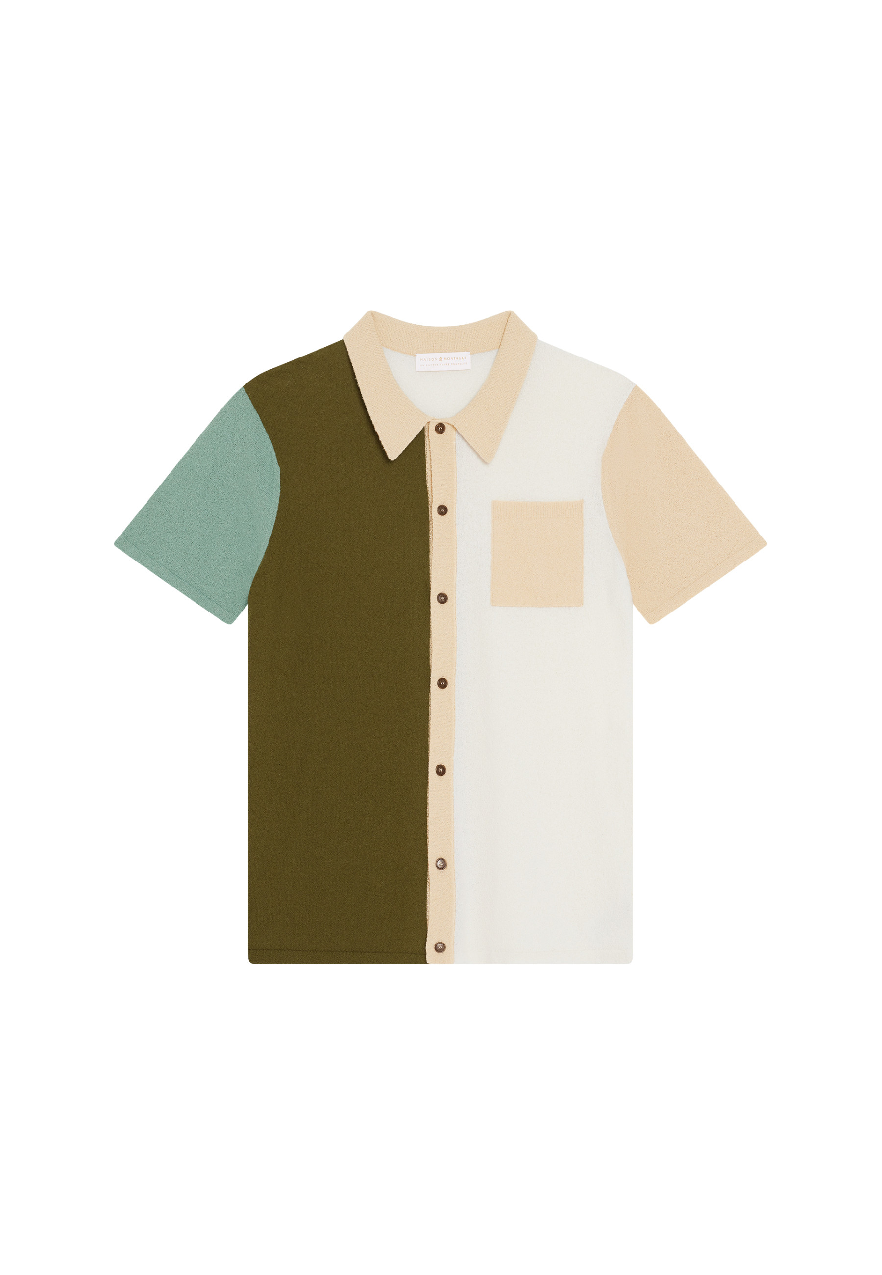 Chemise manches courtes en coton brossé - Donald