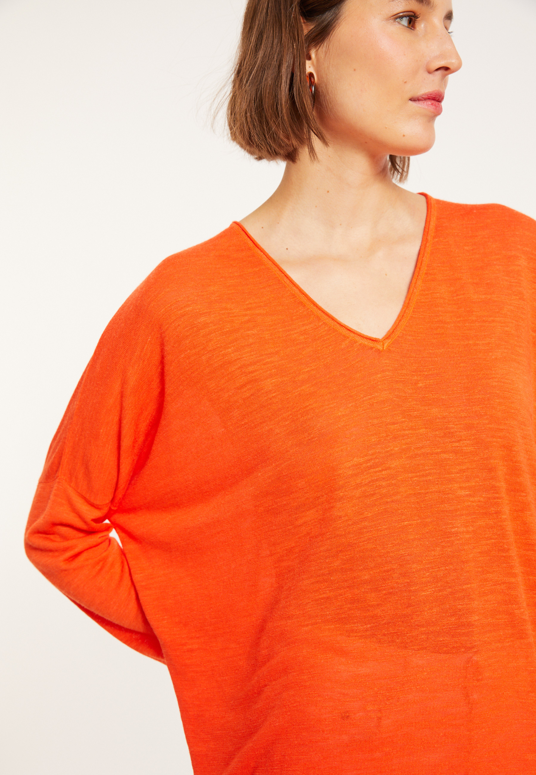 Loose-fit slub linen T-shirt - Balou