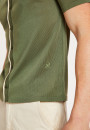 Short-sleeved shirt in Fil Lumière - Roman