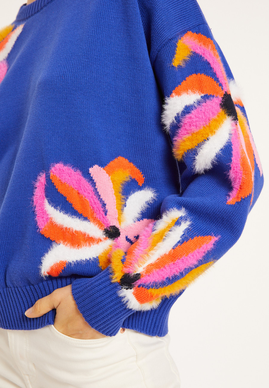 Fancy sweater in cotton - Mariane