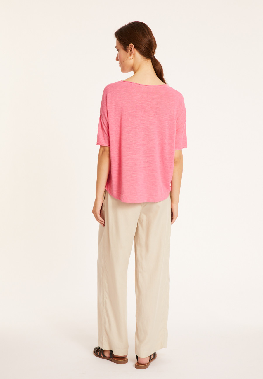 Camiseta de linho Slub - Taslim