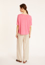 Flamed linen full sleeve elbow t-shirt - Taslim