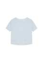 Flamed linen full sleeve elbow t-shirt - Taslim