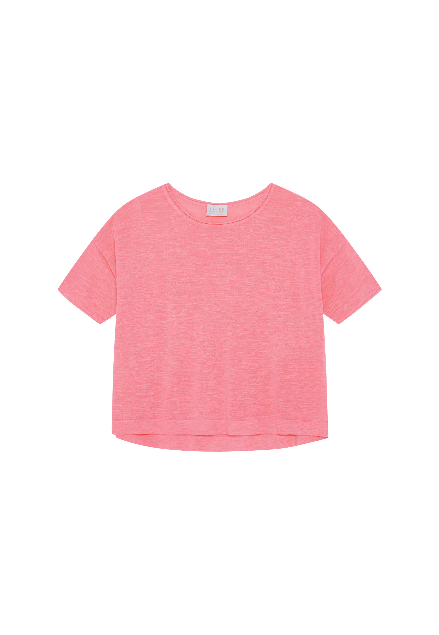 Flamed linen full sleeve elbow t-shirt - Taslim