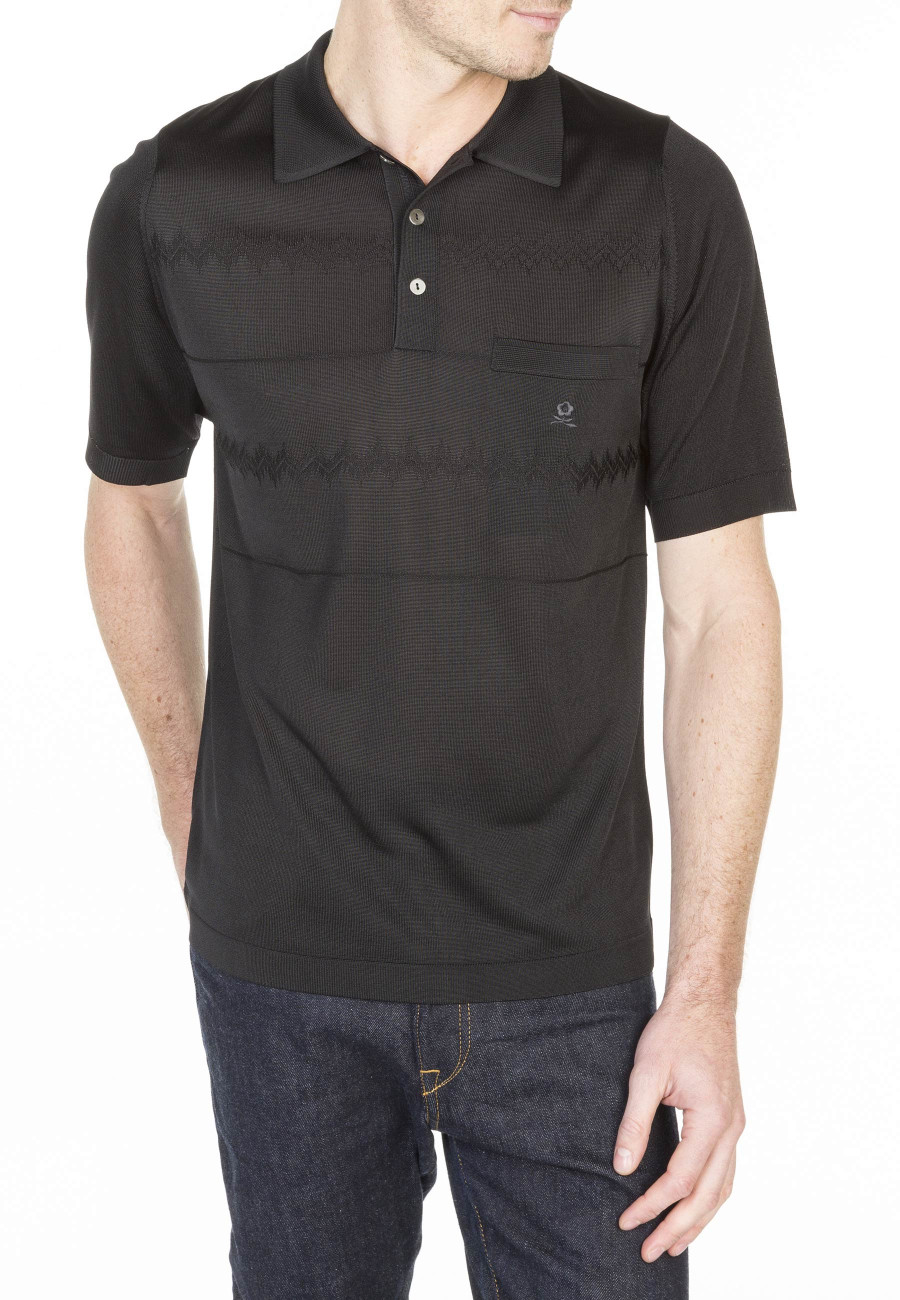 Stripes and zig zag polo Louenne