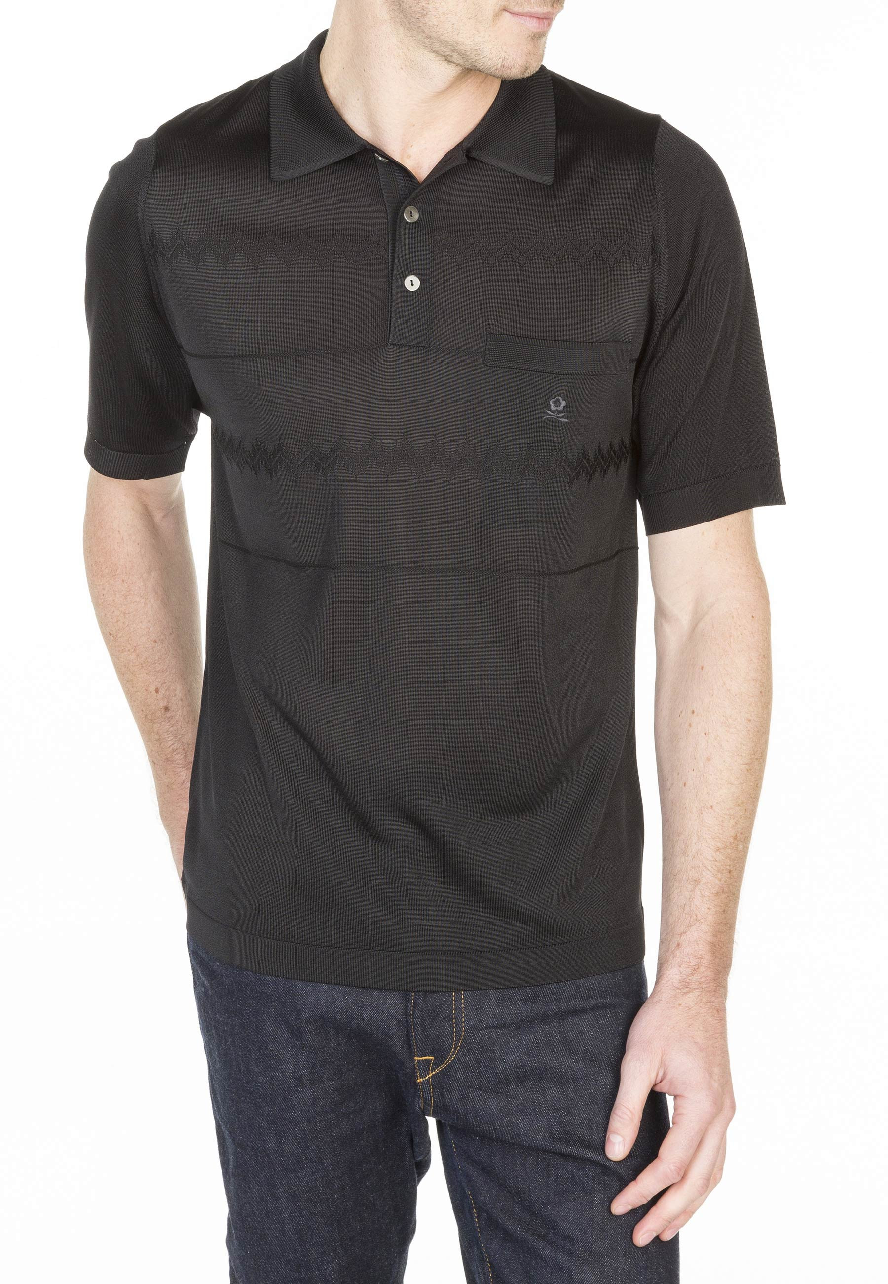 Stripes and zig zag polo Louenne