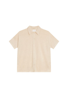 Flamed linen blouse - Pablito