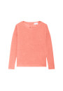 T-shirt en lin flammé boutonné dos - Polly