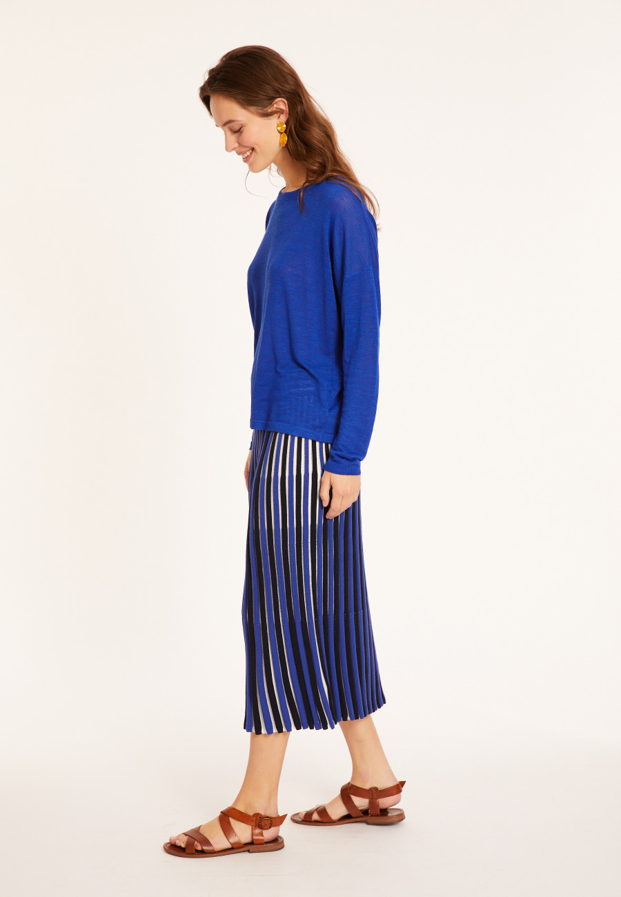 T-shirt en lin flammé  - Polly