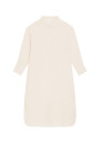 Robe longue col polo en lin - Valerie