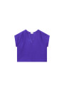 Blouse en lin manches courtes - Virginie