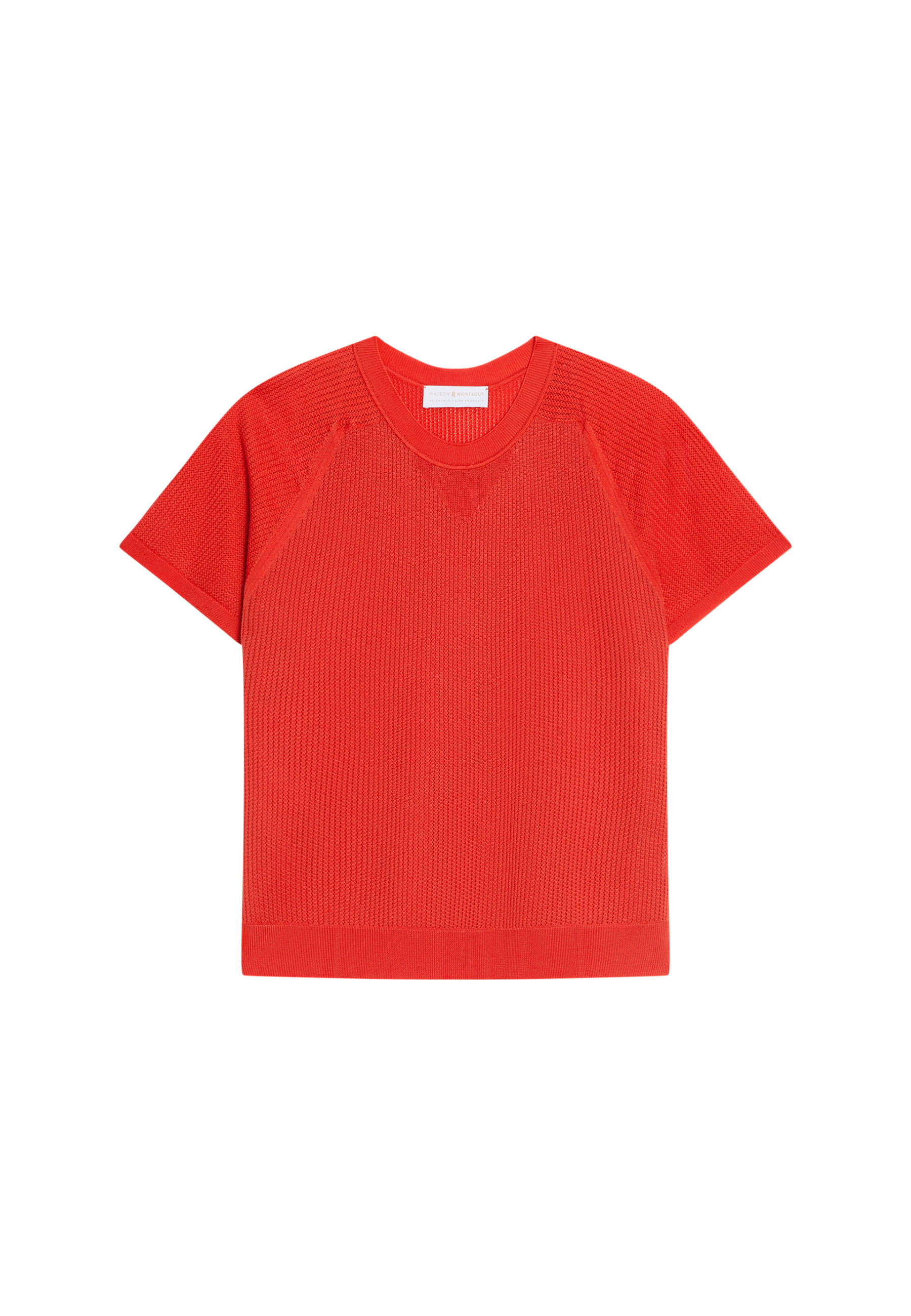 Ribbed Fil Lumiere T-shirt - Malory