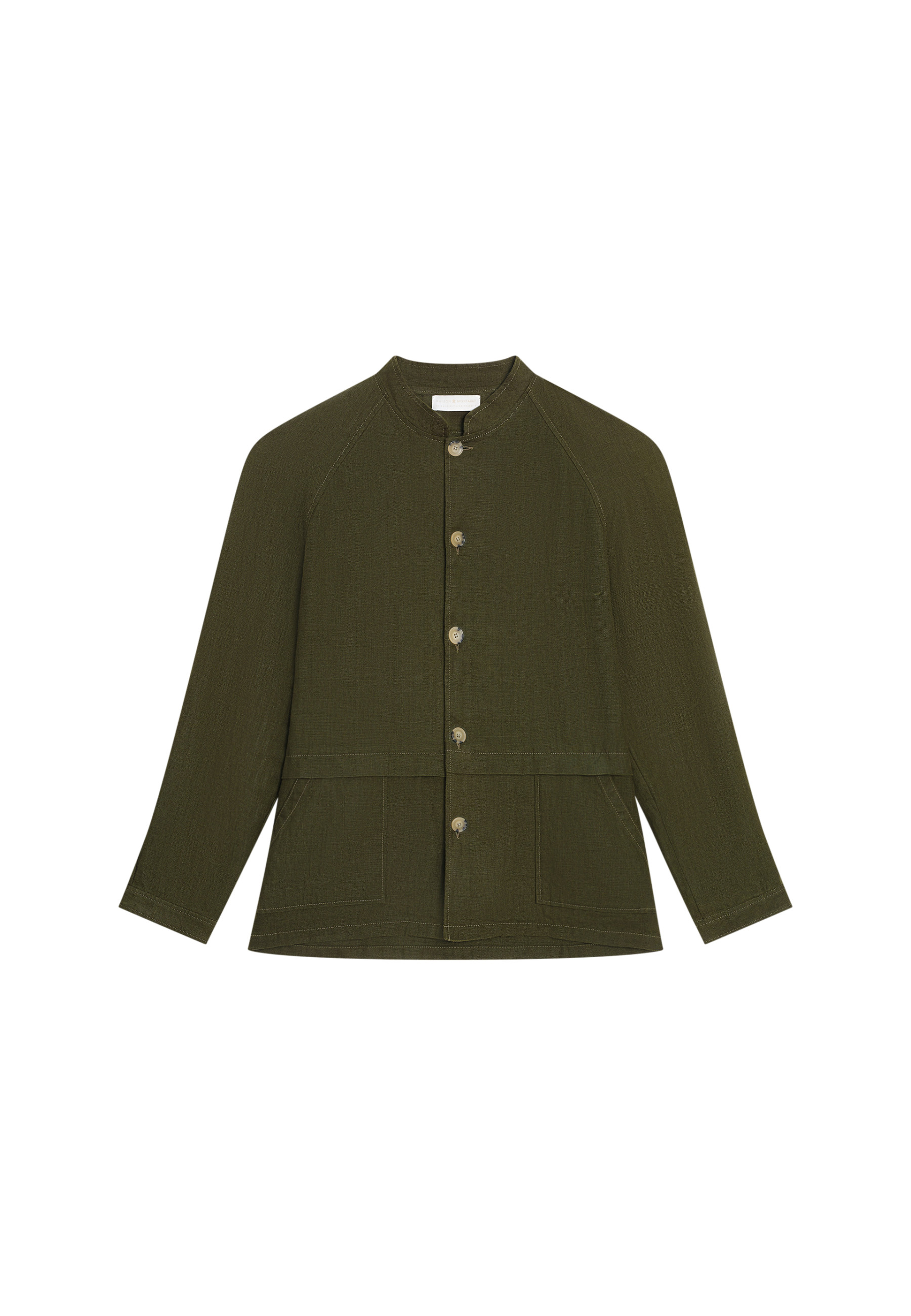 Veste boutonnée en lin avec poches - Dallas