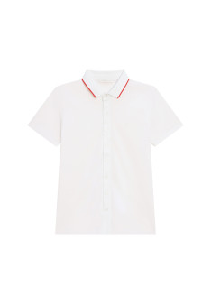Chemise manches courtes en coton jersey - Baccara