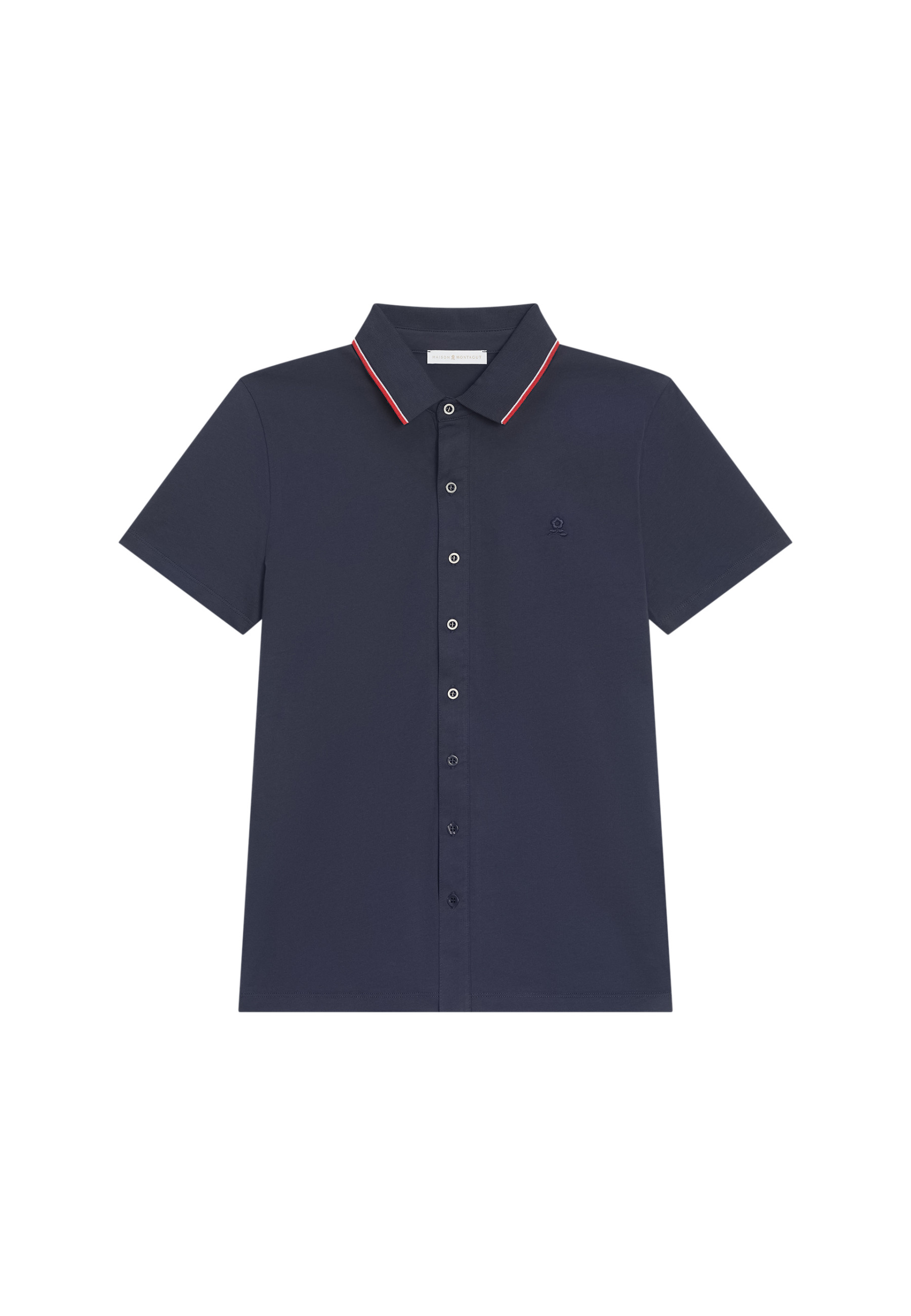 Chemise manches courtes en coton jersey - Baccara