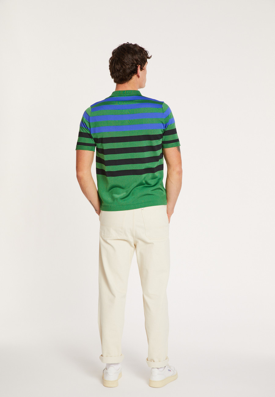 Fil Lumiere striped polo shirt - Frederico