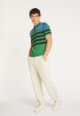 Fil Lumière striped polo shirt - Frederico
