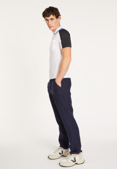 Polo shirt Fil Lumiere tricolore - Fadel