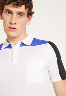 Polo shirt Fil Lumiere tricolore - Fadel