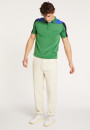 Polo Fil Lumière tricolore - Fadel 0699 - 22 Vert moyen