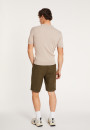  	Polo en coton et laine - Lou 7104 dune/marine - 13 Beige moyen