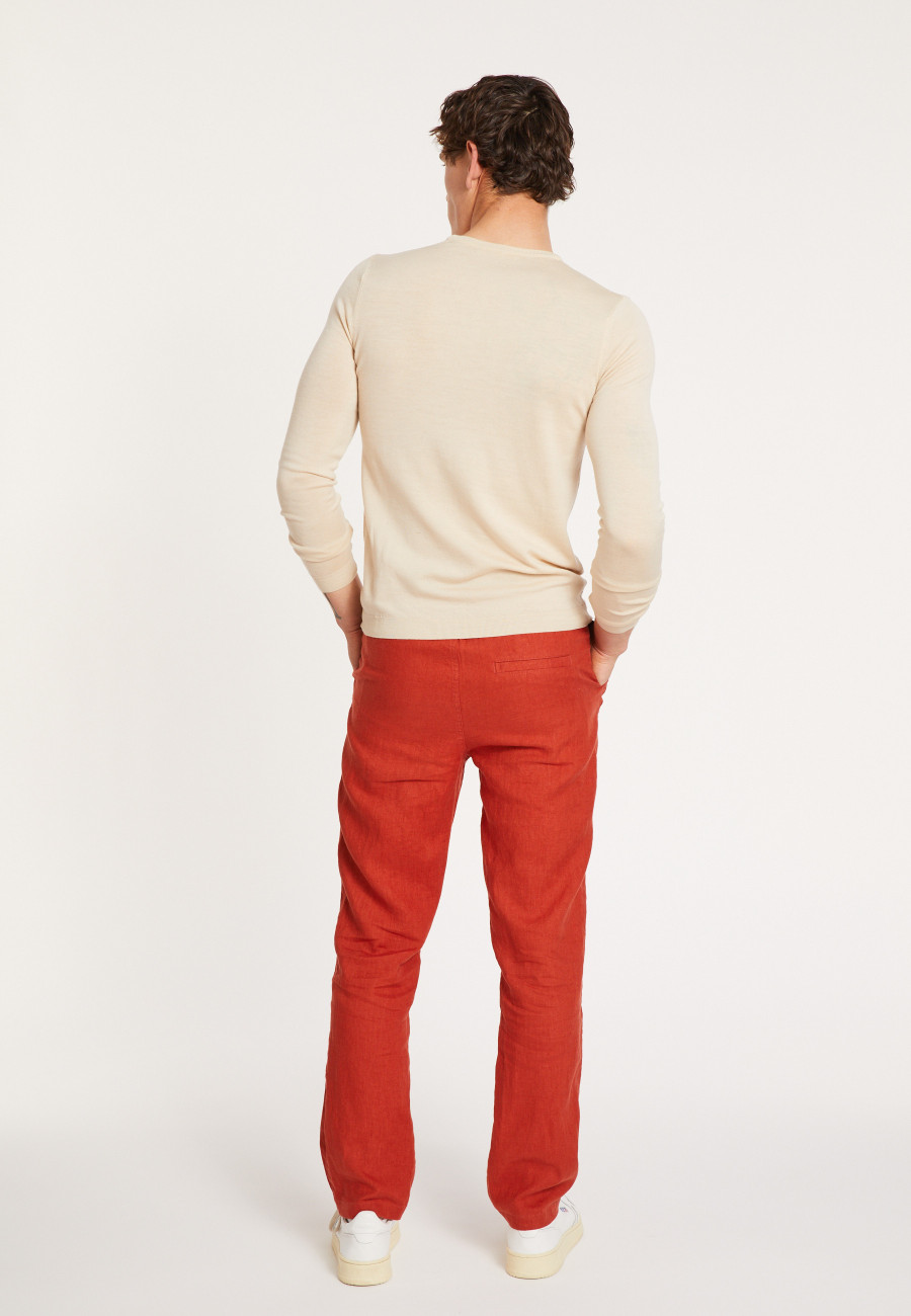 Merino Wool Crewneck Sweater - Eddie