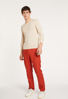 Pull col rond en 100% laine mérinos - Bardem