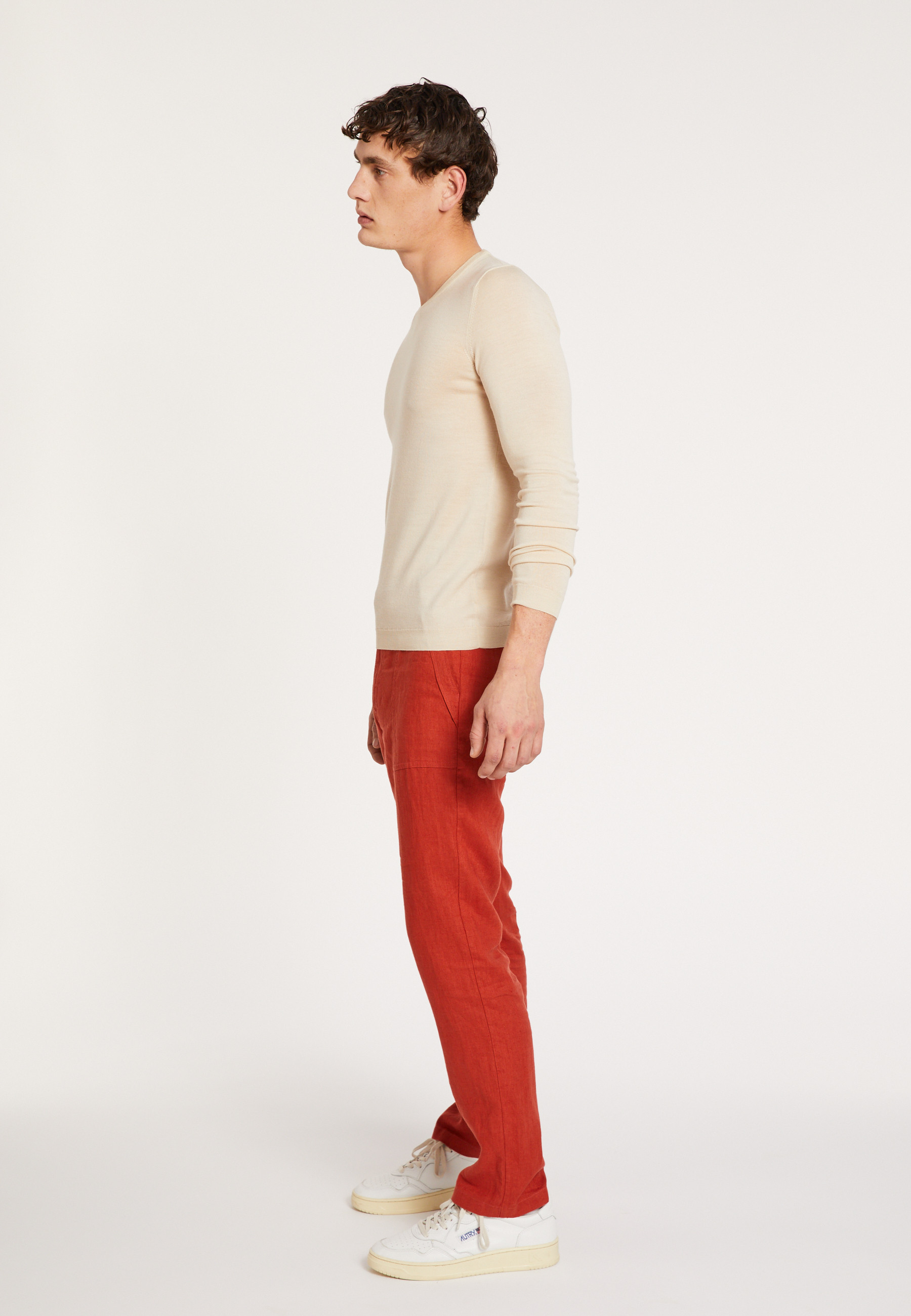 Pull col rond en 100% laine mérinos - Bardem