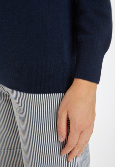 Pull col V en cachemire - Abel 8240