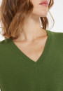 Pull col V en cachemire - Abel 8252