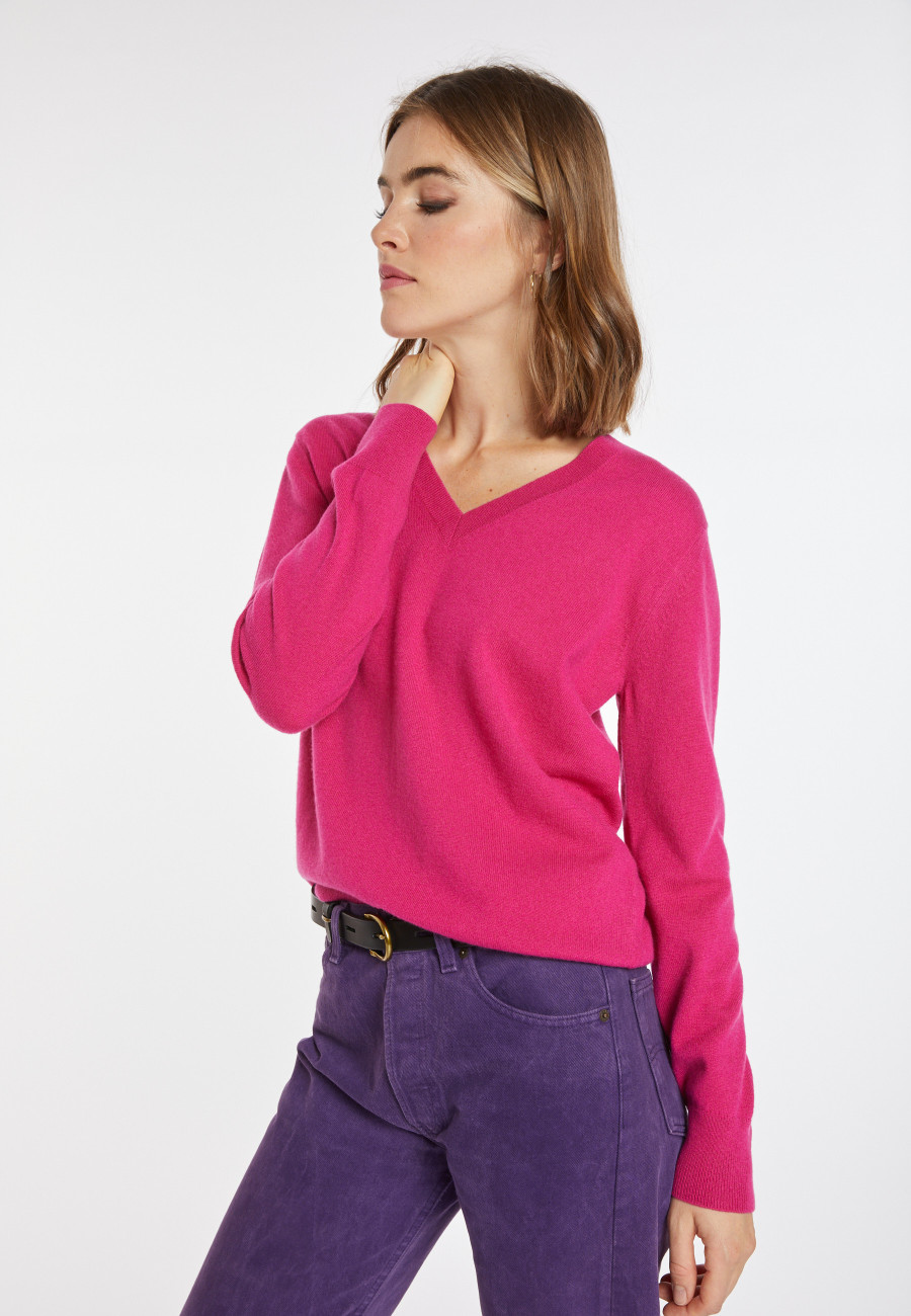 Cashmere V-neck sweater - Abel