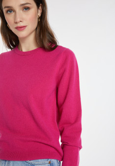 Cashmere round neck sweater - Abeline