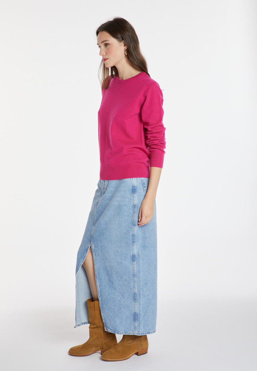 Pull col rond en cachemire - Abeline