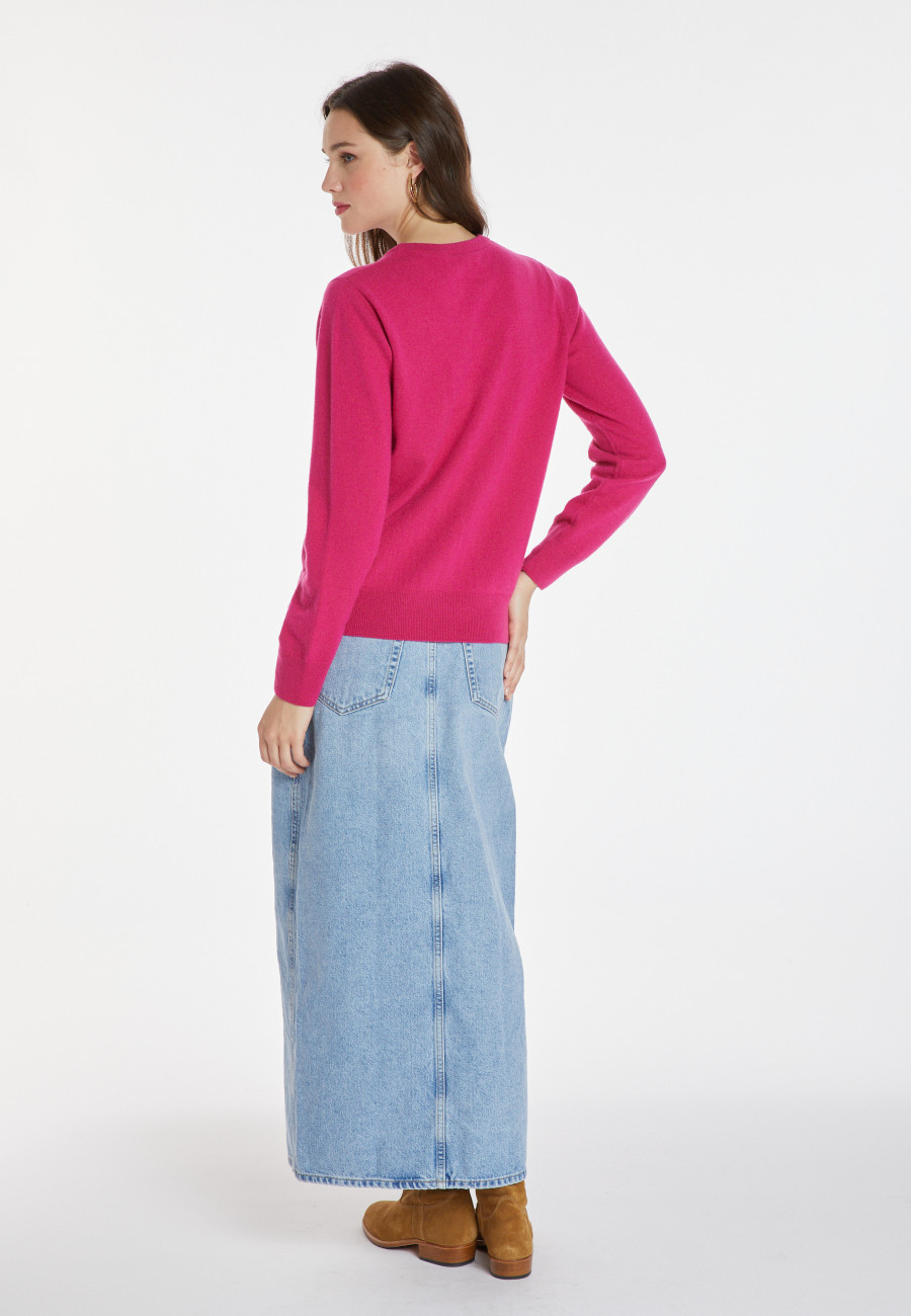 Pull col rond en cachemire - Abeline