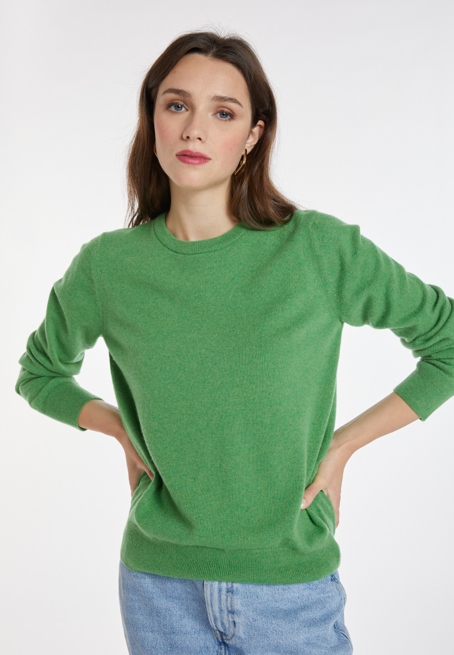 Cashmere round neck sweater - Abeline