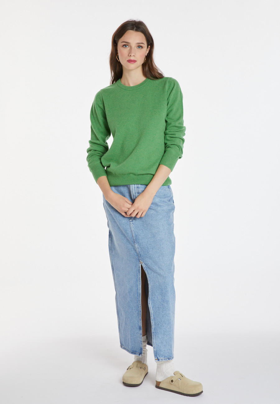 Cashmere round neck sweater - Abeline