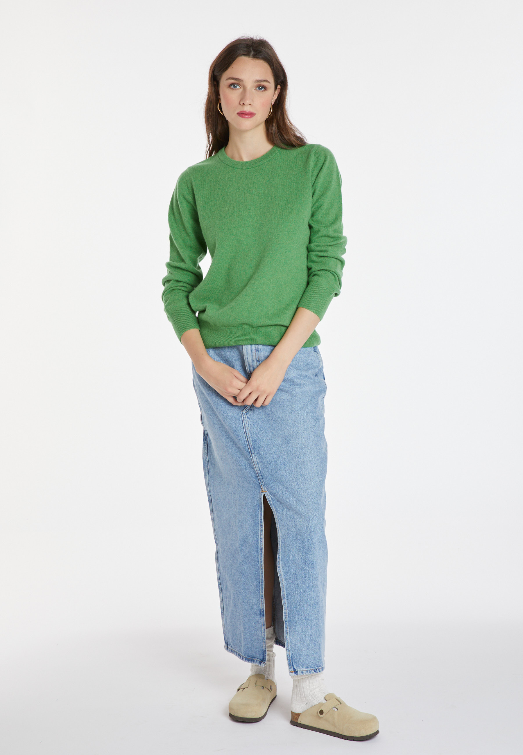 Pull col rond en cachemire - Abeline 8251