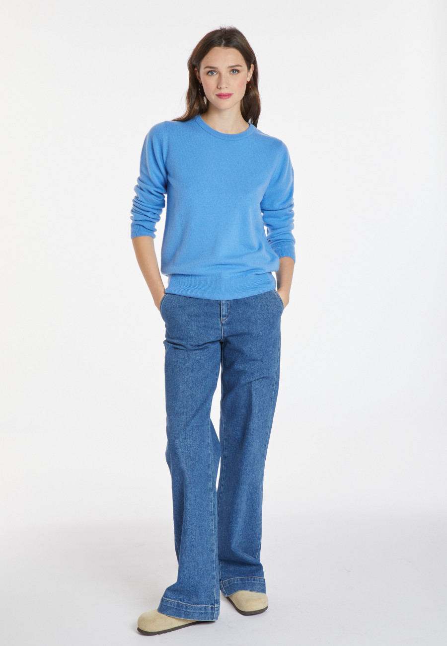 Pull col rond en cachemire - Abeline
